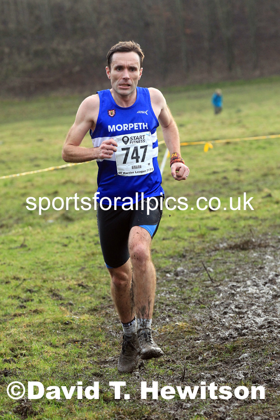 Senior mens 2022 North Eastern Harrier League, Thornley Farm, Peterlee, County Durham. Photo: David T. Hewitson/Sports for All Pics